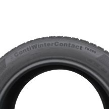 6. Opony 205/55 R16 2x CONTINENTAL 91T ContiWinterContact TS850 zimowe 6,5-7,2mm 2015