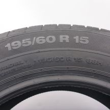 6. Opony 195/60 R15 2x CONTINENTAL 88H ContiPremiumContact 2 Letnie 2021 8mm 