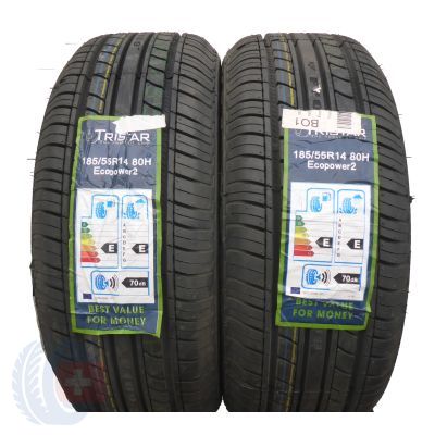 2 x TRISTAR 185/55  R14 80H EcoPower 2 Lato 2014