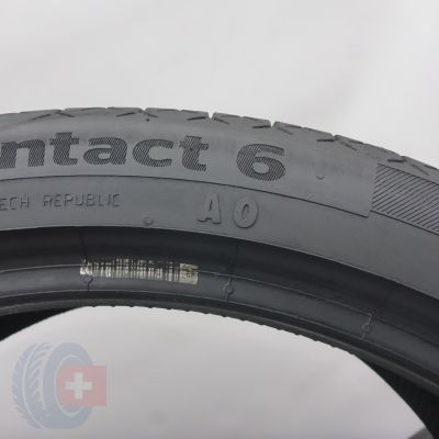 9. Opony 245/35 R19 2x CONTINENTAL 93Y XL SportContact6 AO Letnie 2022 5,8-6mm