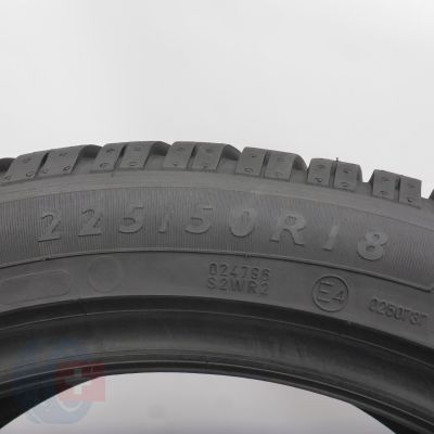 5. Opony 225/50 R18 2x DUNLOP 99H XL SP Winter Sport 3D Zimowe 2022 8mm