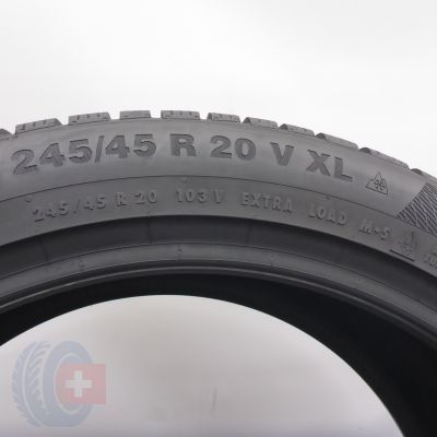 6. Opona 245/45 R20 1x CONTINENTAL 103V XL WinterContact TS 850 P SUV Zimowa 2021 