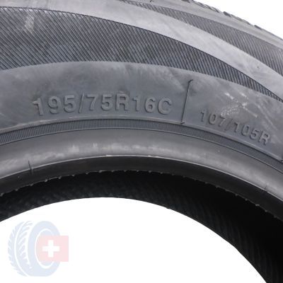 6. 2 x NORDEX 195/75 R16C 107/105R WinterSafe Van LT Zima 2020 Jak Nowe