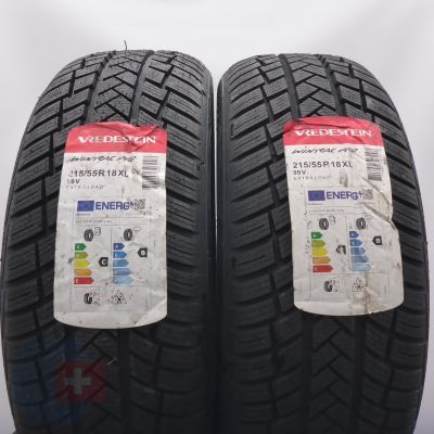 3. Opony 215/55 R18 4x VREDESTEIN 99V XL Wintrac PRO Zimowe 2023 
