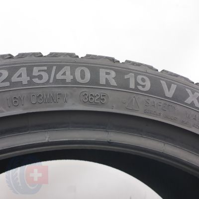 4. Opony 245/40 R19 2x SEMPERIT 98V XL Speed-Grip 5 Zimowe 2025 7,9mm