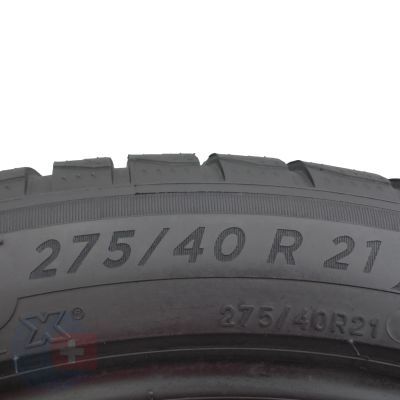 6. 2 x MICHELIN  275/ 40 R21 107V XL Pilot Alpin 5 SUV  N0 Zima 6-6.7mm