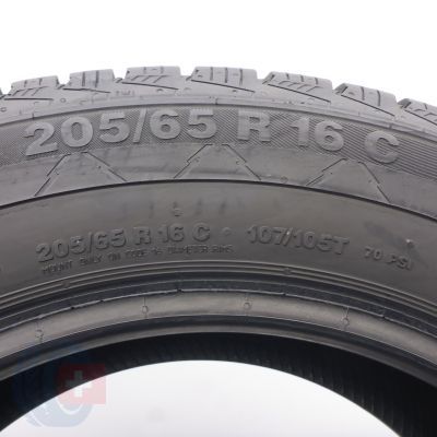 5. Opony 205/65 R16C 2x CONTINENTAL 107/105T Vanco Winter 2 Zimowe 2024 8,5-9,2mm