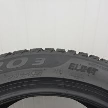 10. Opony 235/45 R18 2x PIRELLI 98V XL Sottozero 3 Winter PNCS T0 Elect Zimowe 2023, 2024 7mm