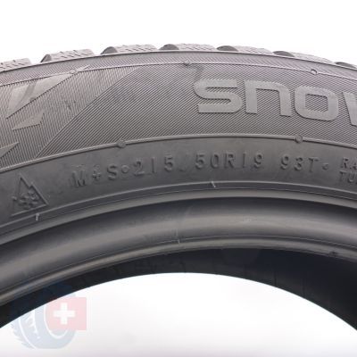 7. Opony 215/50 R19 4x NOKIAN 93T Snowproof 2 Zimowe 2023 8,5-7,8mm