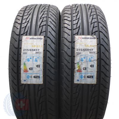 2 x NANKANG 215/65 R17 99H Toursport XR-611 Lato 2015 Jak Nowe Nieużywane 