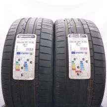 3. Opony 235/40 ZR18 4x CONTINENTAL 95Y XL SportContact 6 Letnie 2021/22  
